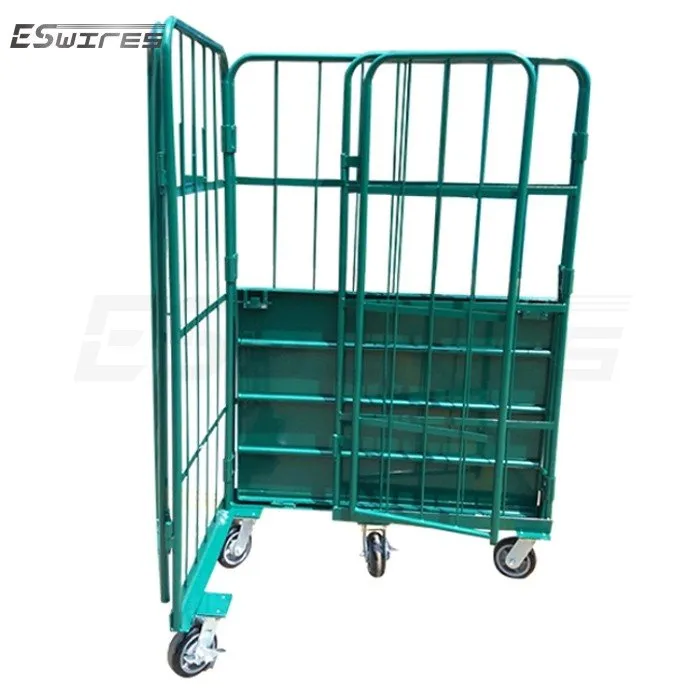 warehouse roll cage fold