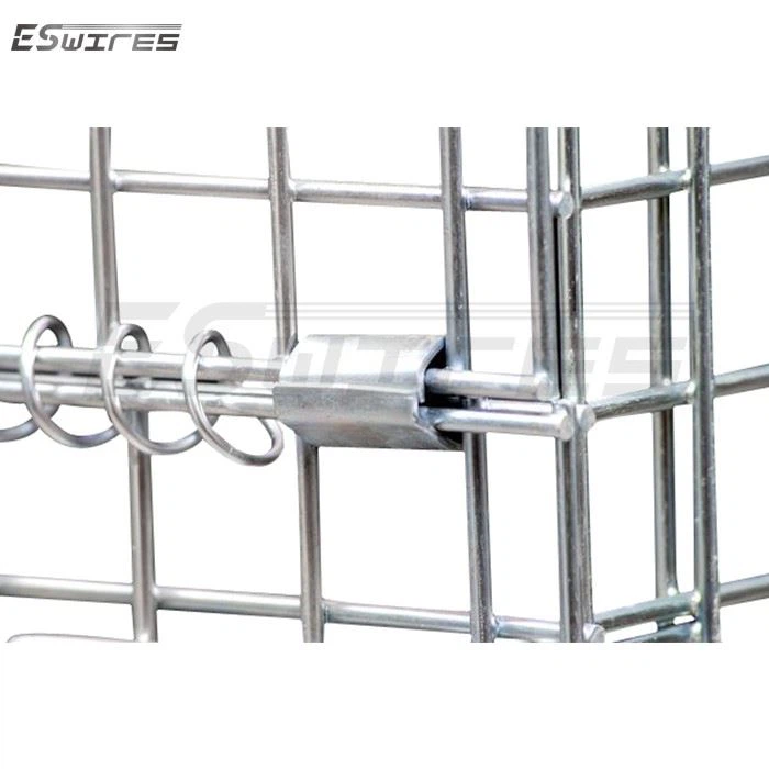 Collapsible Stacking Metal Wire Mesh Container
