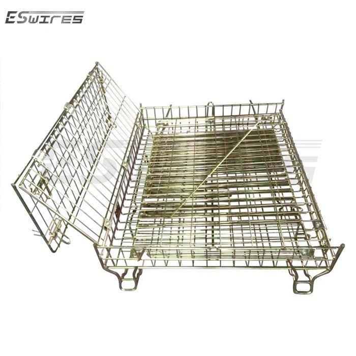 Foldable Galvanized Mesh Container