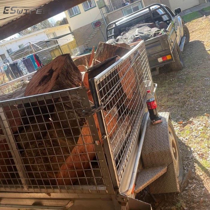 Trailer With A Cage