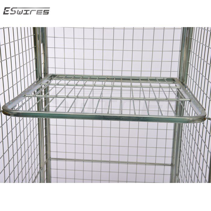 warehouse roll container shelf